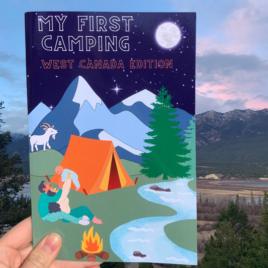 Colouring Book for Kids My first Camping - West Canada Edition
